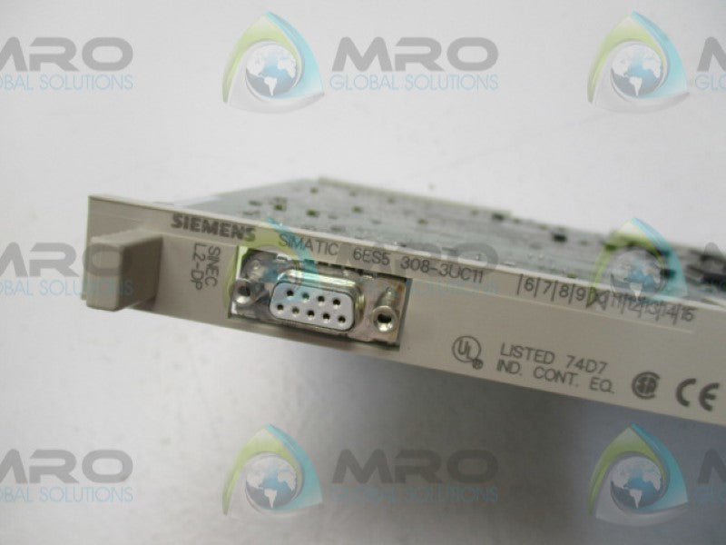SIEMENS SIMATIC 6ES5308-3UC11 INTERFACE MODULE  NSMP