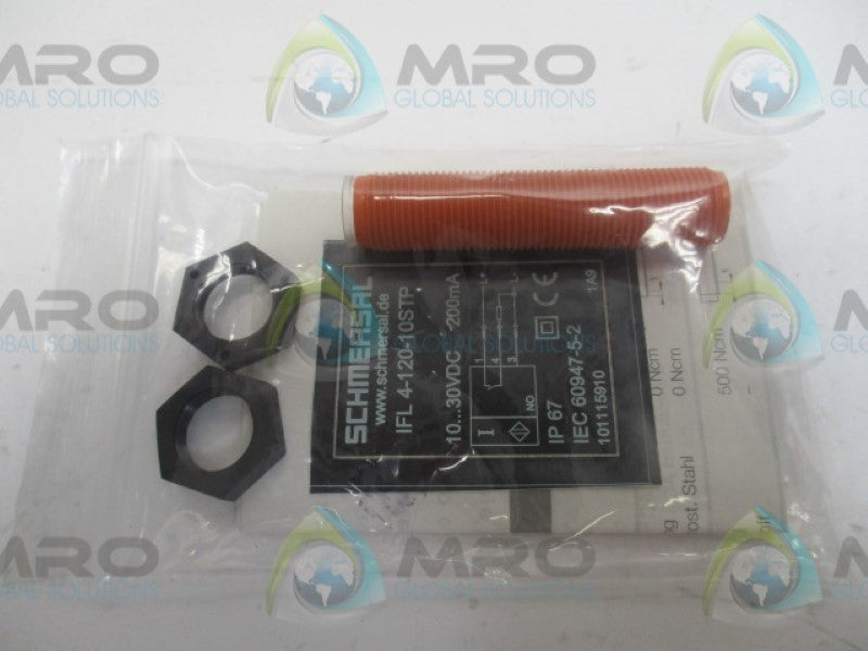 SCHMERSAL IFL4-120-10STP PROXIMTIY SENSOR 10-30VDC   NSMP