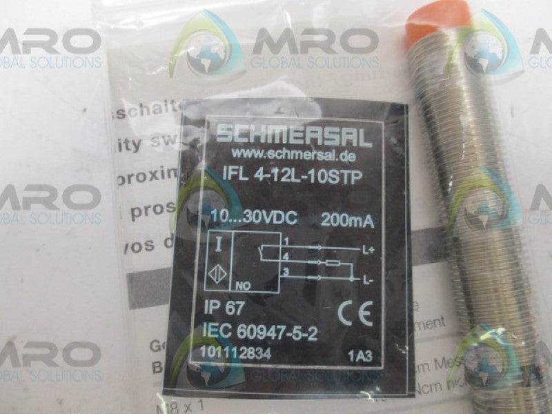 SCHMERSAL IFL4-12L-10STP PROXIMTIY SENSOR 10-30VDC  NSMP