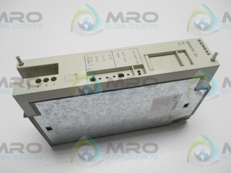 SIEMENS SIMATIC S5 6ES5951-7NB13 POWER SUPPLY  NSMP