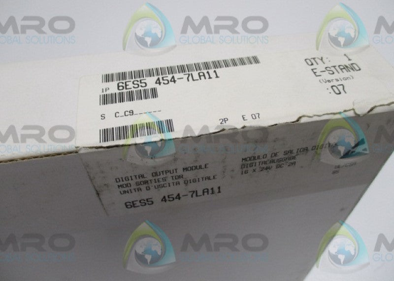 SIEMENS SIMATIC S5 6ES5454-7LA11 DIGITAL OUTPUT MODULE  NSMP