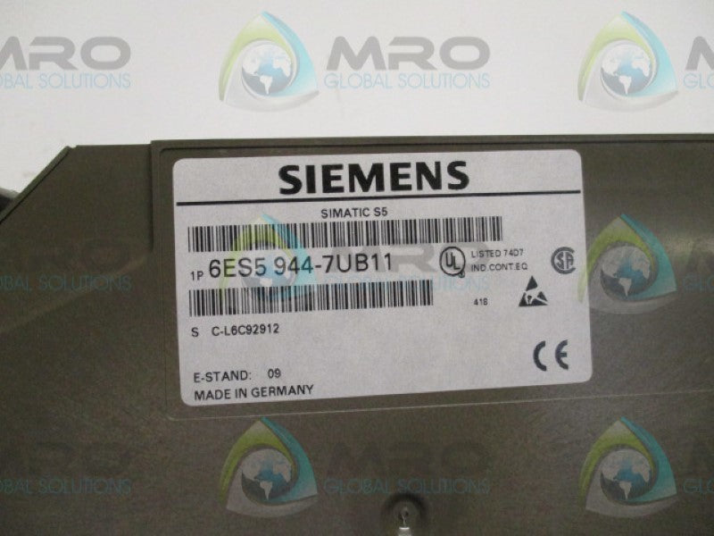 SIEMENS SIMATIC S5 6ES59447UB11  NSMP
