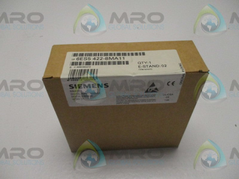 SIEMENS SIMATIC 6ES5422-8MA11 DIGITAL INPUT MODULE 24VDC  NSFS