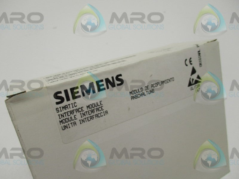 SIEMENS SIMATIC 6ES5316-8MA12 INTERFACE MODULE  NSFS