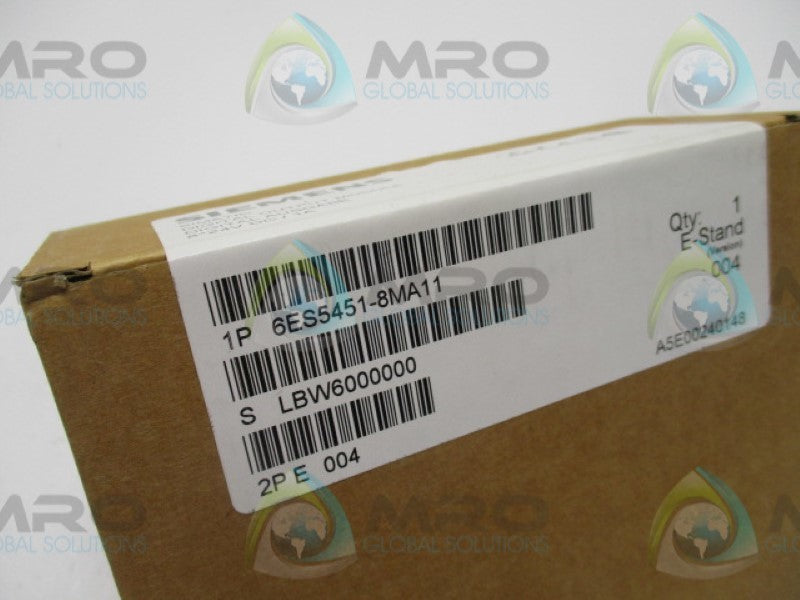 SIEMENS SIMATIC 6ES5451-8MA11 DIGITAL OUTPUT MODULE 24VDC * FACTORY SEALED *