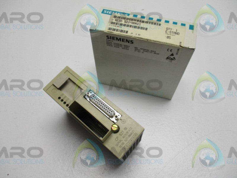 SIEMENS SIMATIC S5 6ES5521-8MA21 SERIAL INTERFACE MODULE  NSMP