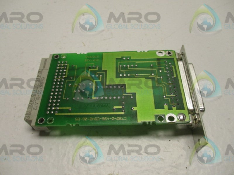 SIEMENS SIMATIC S5 6ES5752-0LA12 INTERFACE SUBMODULE  NSMP