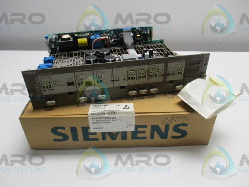 SIEMENS 6ES5955-3LF41 POWER SUPPLY MODULE 40A 120/230VAC  NSMP