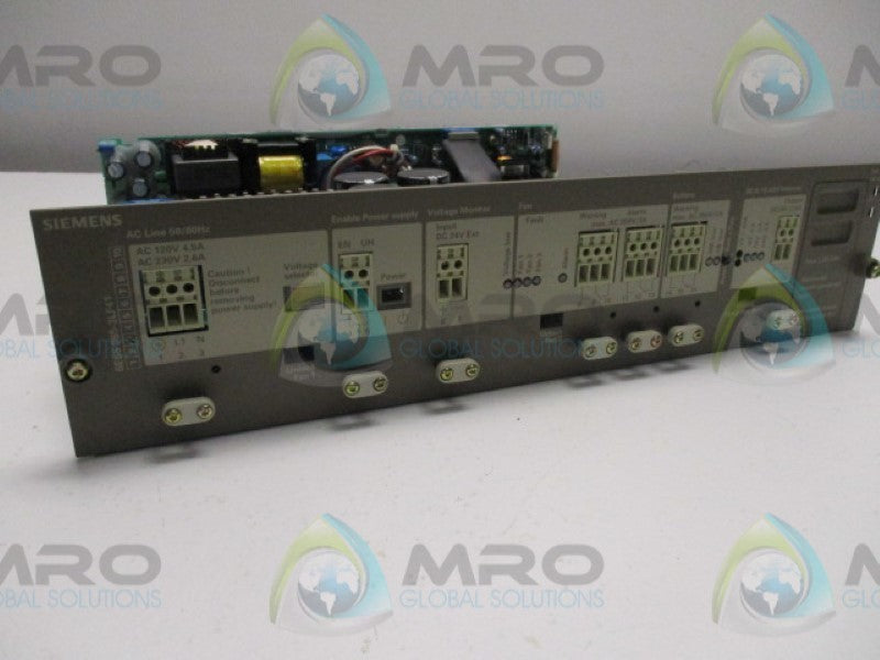 SIEMENS 6ES5955-3LF41 POWER SUPPLY MODULE 40A 120/230VAC  NSMP