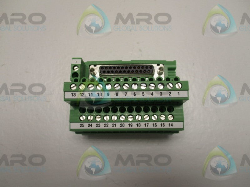 PHOENIX CONTACT FLK-D25SUB/B TERMINAL BLOCK INTERFACE MODULE  UNMP