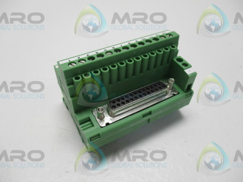 PHOENIX CONTACT FLK-D25SUB/B TERMINAL BLOCK INTERFACE MODULE  UNMP