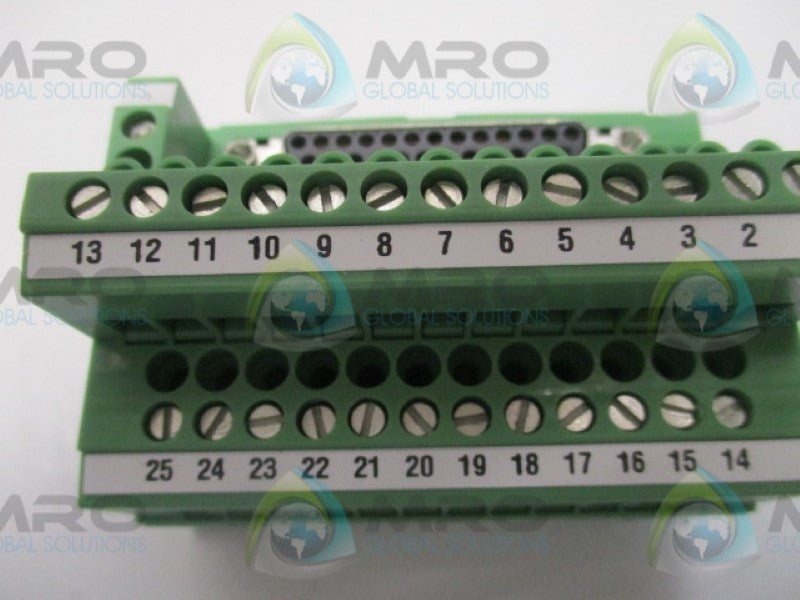 PHOENIX CONTACT FLK-D25SUB/B TERMINAL BLOCK INTERFACE MODULE  UNMP