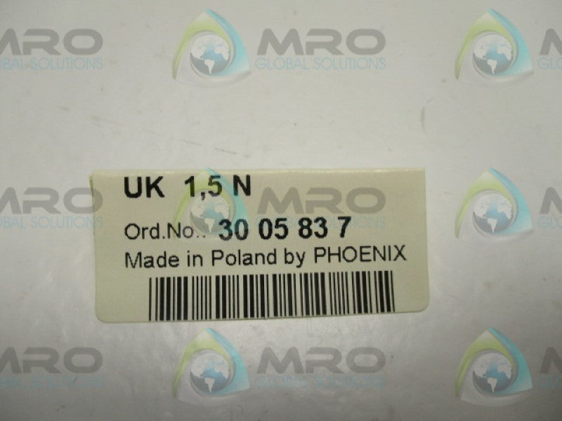 PHOENIX CONTACT UK1,5N  NSNP