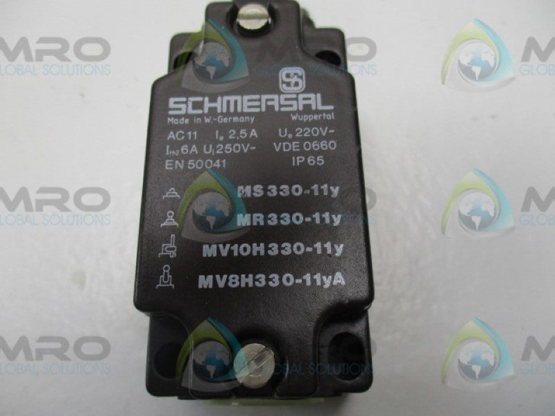 SCHMERSAL MR330-11Y LIMIT SWITCH WITH OUT LEVER  NSNP