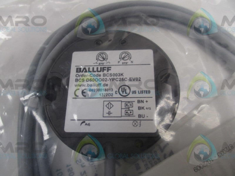 BALLUFF BCSD50OO02-YPC25C-EV02 CAPCITIVE SENSOR  NSMP
