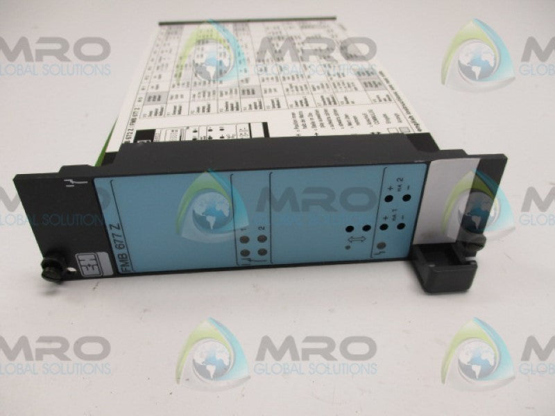 ENDRESS+HAUSER FMB677Z AOE1A1  LEVEL MEASUREMENT 24VDC  NSMP