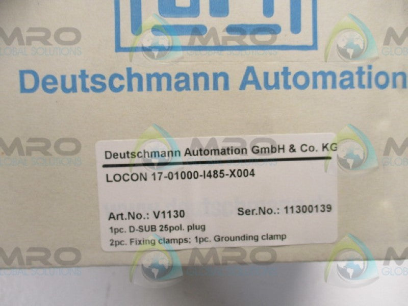 DEUTSCHMANN AUTOMATION V1130 17-01000-I485-X004 ENCODER OPERATOR  NSMP