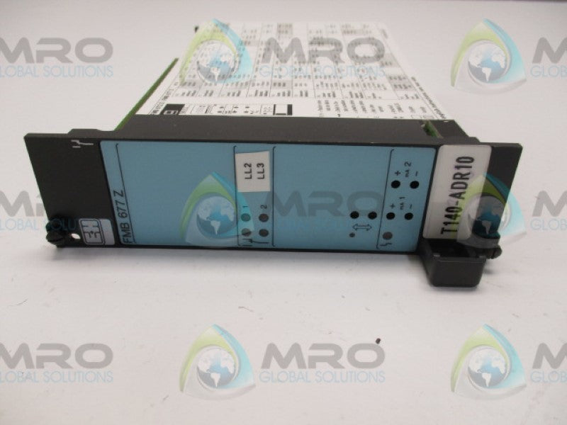 ENDRESS+HAUSER FMB677Z MODULE  UNMP