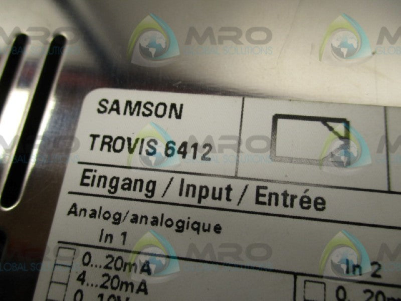 SAMSON TROVIS 6412 PROCESS CONTROL STATION   NSNP