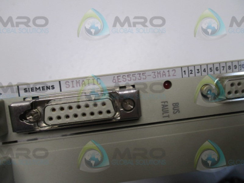 SIEMENS SIMAITC S5 6ES5535-3MA12 COMMUNICATION PROCESSOR MODULE  UNMP