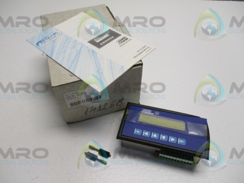 JUMO ITRON 70/00334675 CONTROLLER   NSNP IN BO X