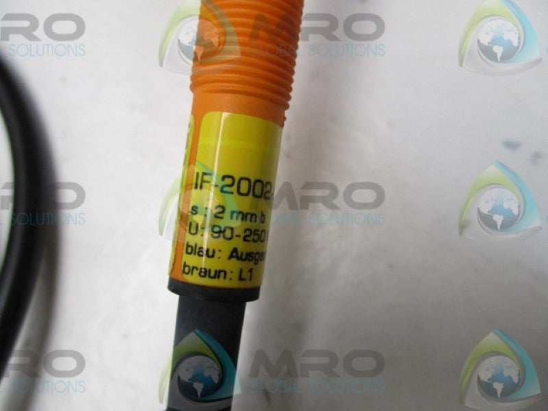 IFM EFECTOR IF-2002-BB0W INDUCTIVE SENSOR 90-250VAC  NSNP