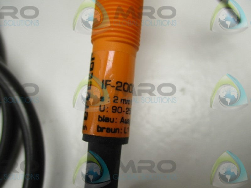 IFM EFECTOR IF-2002-AB0W INDUCTIVE SENSOR 90-250VAC  NSNP