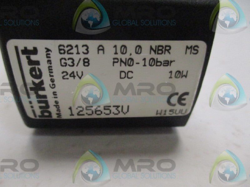 BURKERT 6213A10,0NBRMS 125653V COIL 24VDC  UNMP