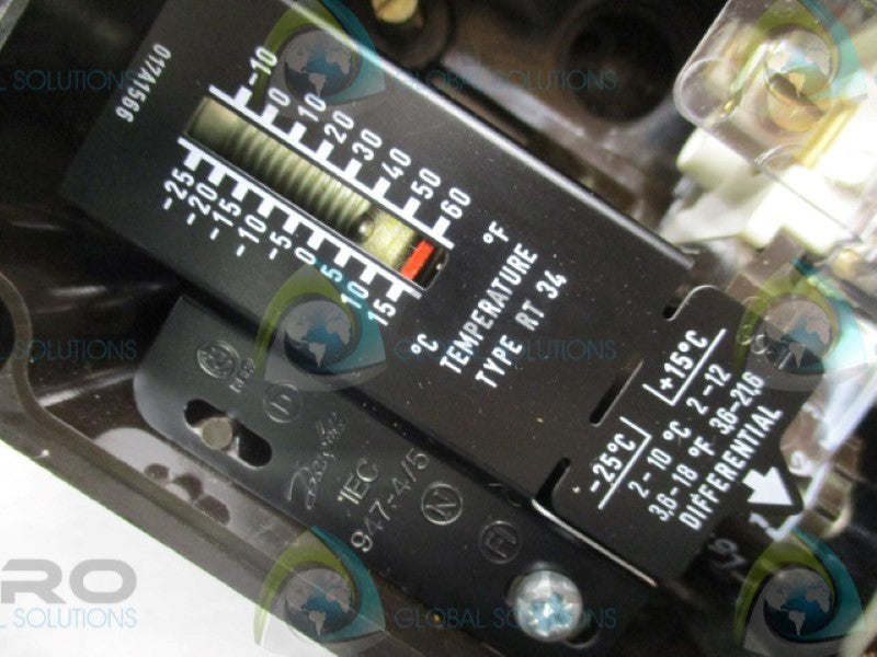 DANFOSS RT34 017-5118 THERMOSTAT -25C TO +15C  NSMP