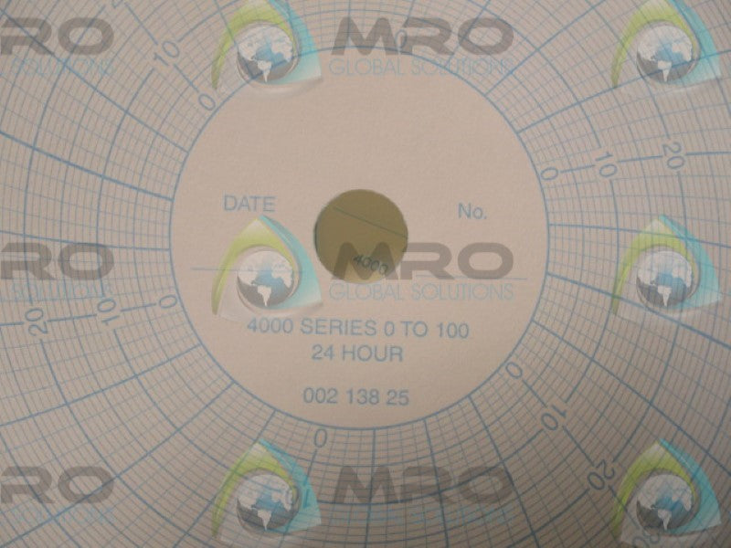 PARTLOW 00213825 CIRCLE CHART PAPER 24HOUR  NSMP