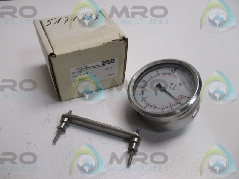 WIKA 233.50.100 PRESSURE GAUGE -1 TO +12BAR  NSMP