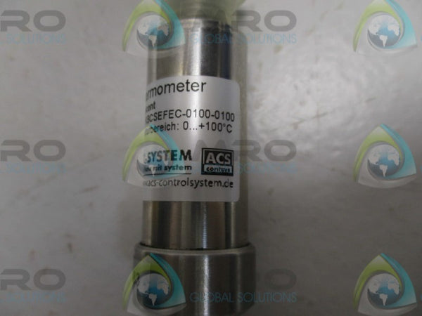ACS CONTROLS SYSTEM TKKA1KBCSEFEC-0100-0100 THERMOMETER NSNP