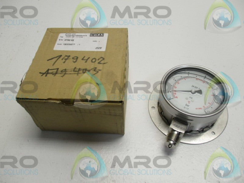 WIKA 233.50.100 PRESSURE GAUGE -1 TO +12BAR  NSMP