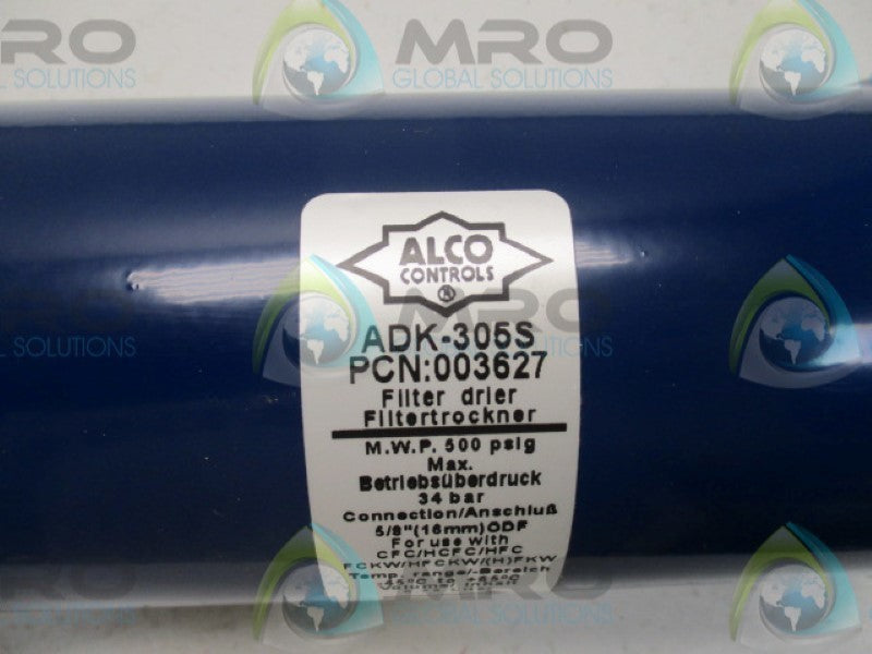 ALCO CONTROLS ADK-305S FILTER DRIER 5/8"  NSMP