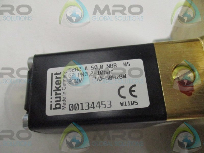 BURKERT 528A50,0NBRMS 00134453 SOLENOID VALVE 230V  NSNP