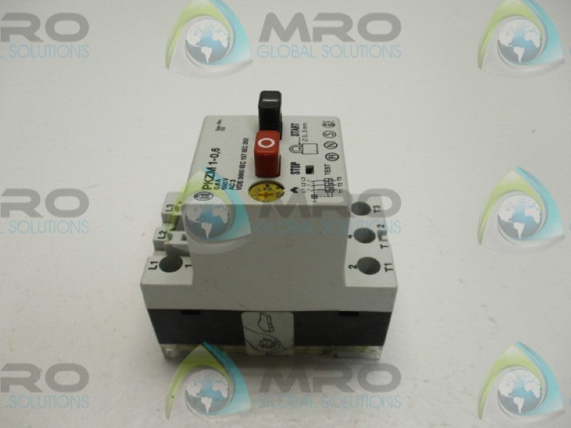 KLOCKNER MOELLER PKZM1-0,6 MOTOR STARTER 0,4-0,6A  NSNP