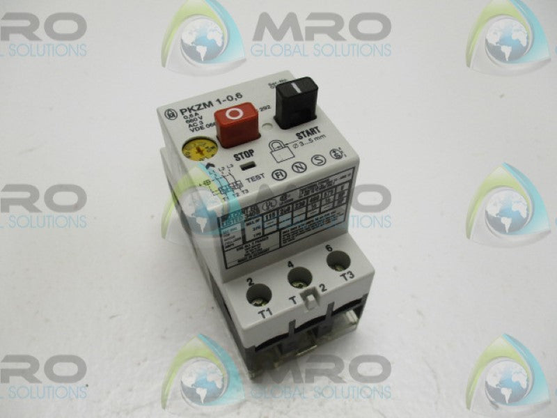 KLOCKNER MOELLER PKZM1-0,6 MOTOR STARTER 0,4-0,6A  NSNP
