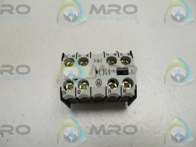 KLOCKNER MOELLER 31DILE AUXILIARY CONTACT  NSNP