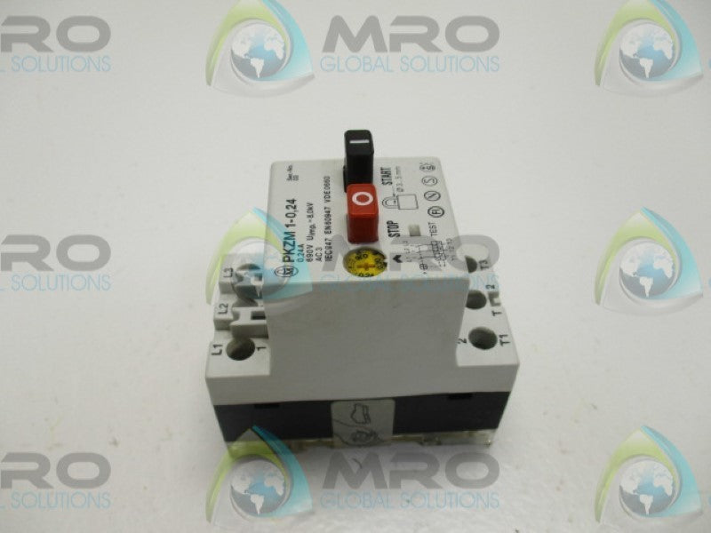 KLOCKNER MOELLER PKZM1-0,24 MOTOR PROTECTOR 0,16-0,24A  NSNP