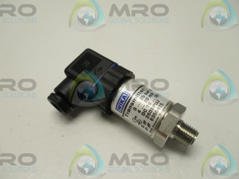 WIKA S-10 8355415 0-25 BAR 4-20mA  NSMP