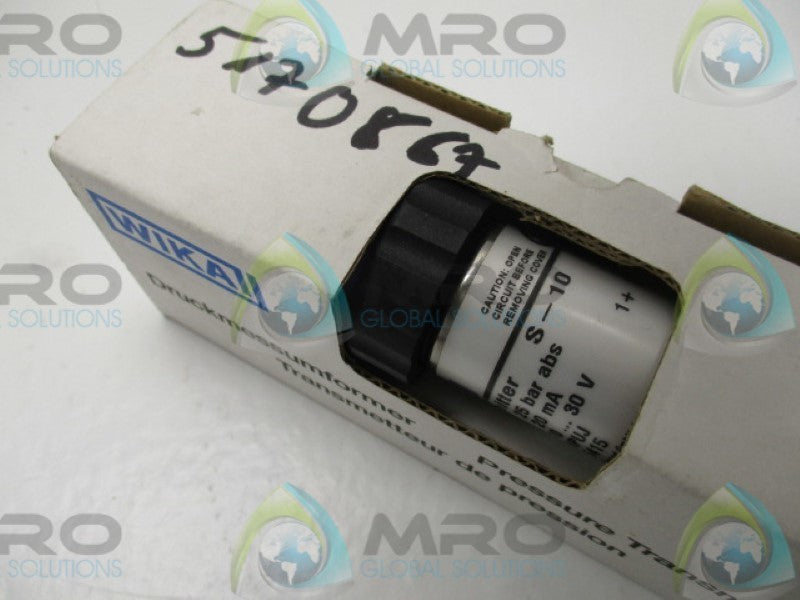 WIKA S-10 8355415 0-25 BAR 4-20mA  NSMP