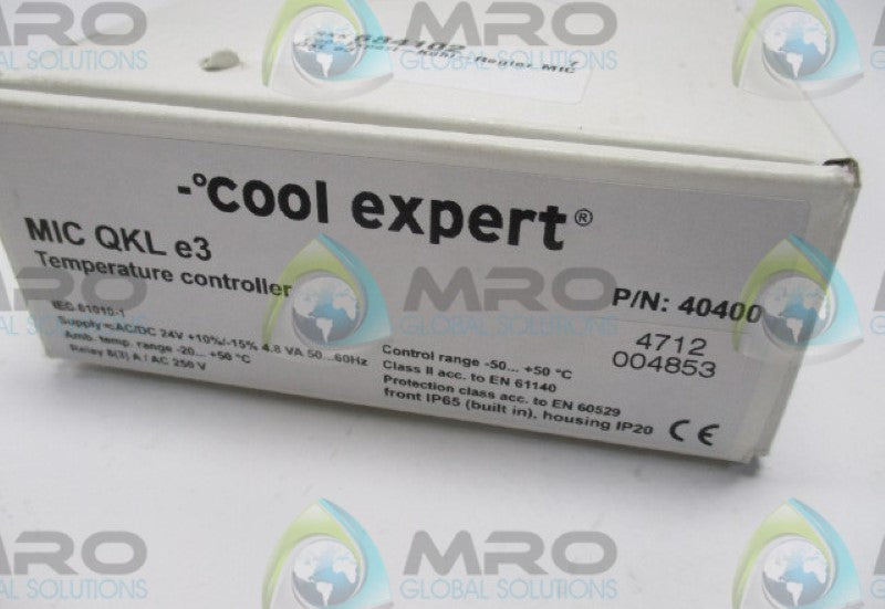 COOL EXPERT 40400 TEMPERATURE CONTROLLER 24V -20 TO +50C  NSMP