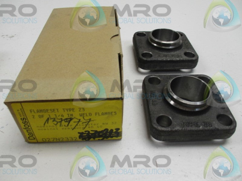 DANFOSS 027N2332 FLANGE SET 1-1/4"  NSMP