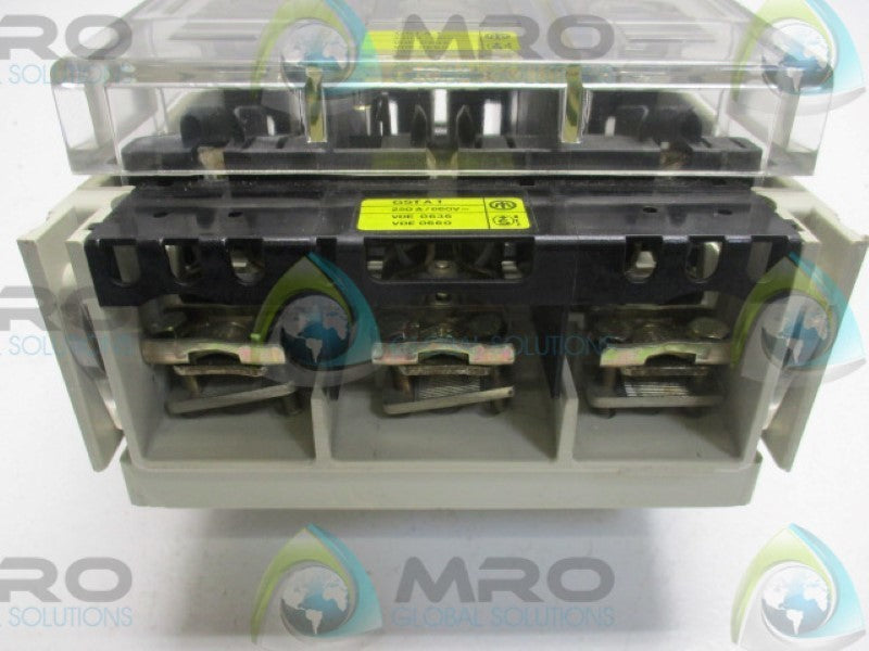 KLOCKNER MOELLER GSTA1 DISCONNECT SWITCH 250A 600V  NSNP