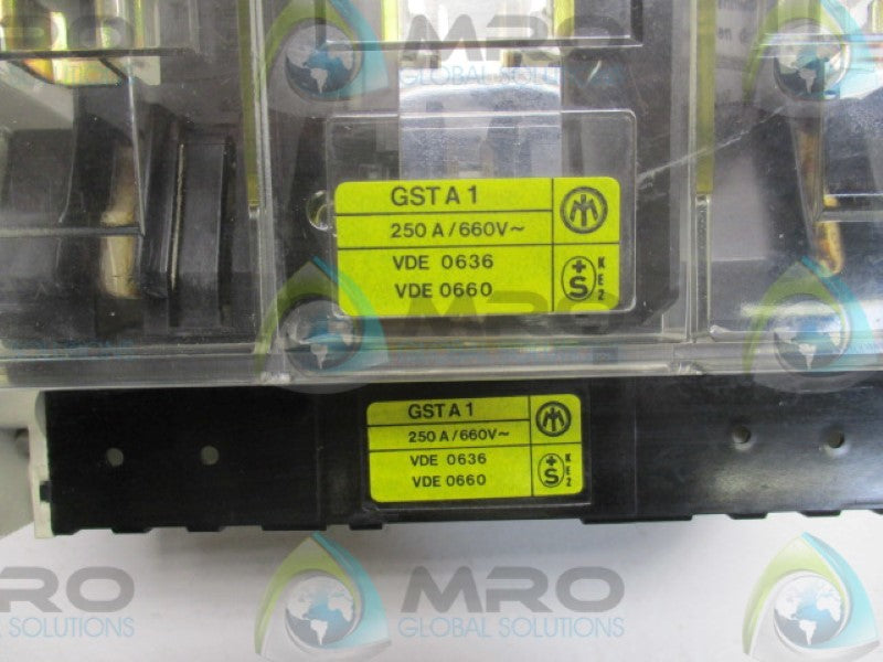 KLOCKNER MOELLER GSTA1 DISCONNECT SWITCH 250A 600V  NSNP