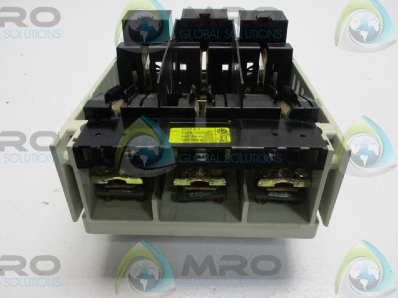 KLOCKNER MOELLER GSTA1 DISCONNECT SWITCH 250A 600V  UNMP