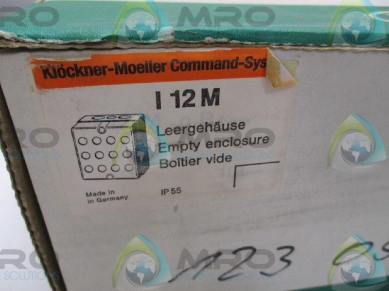 KLOCKNER MOELLER I12M EMPTY ENCLOSURE 12-UNIT  NSMP