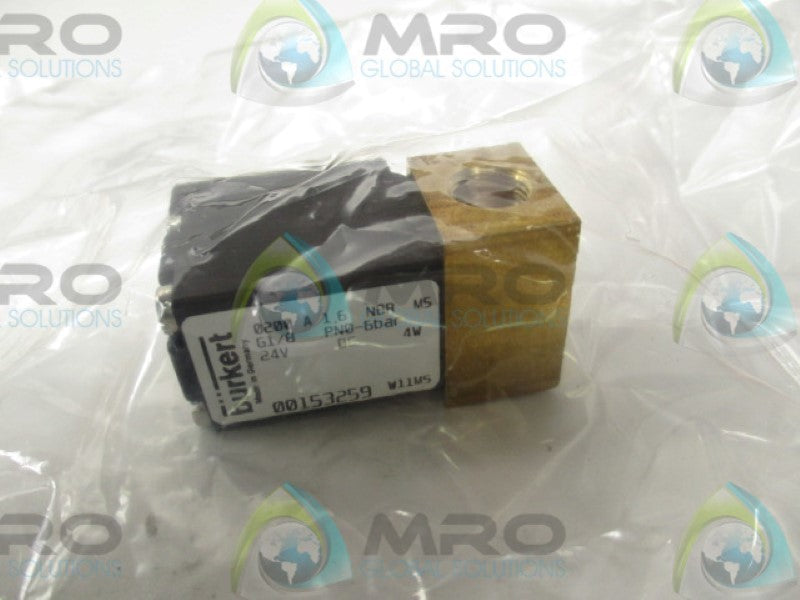 BURKERT 00153259 SOLENOID VALVE 24VDC  NSMP