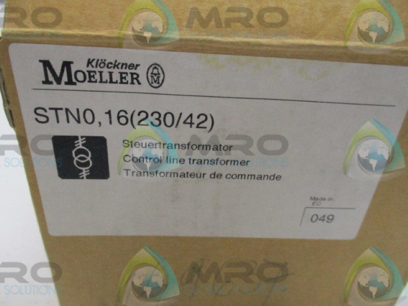 KLOCKNER MOELLER STN0,16 TRANSFORMER 230V/42V  NSMP