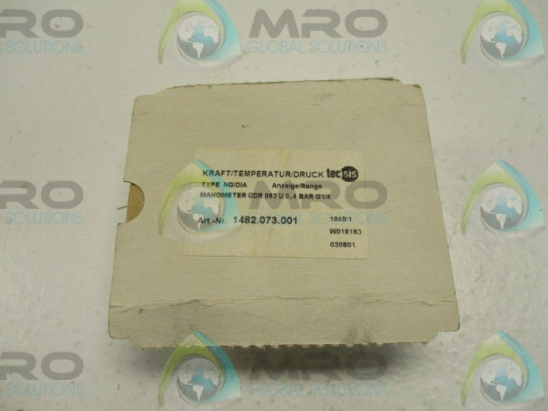 TECSIS NG/DIA 1482.073.001 MANOMETER 4BAR  NSMP